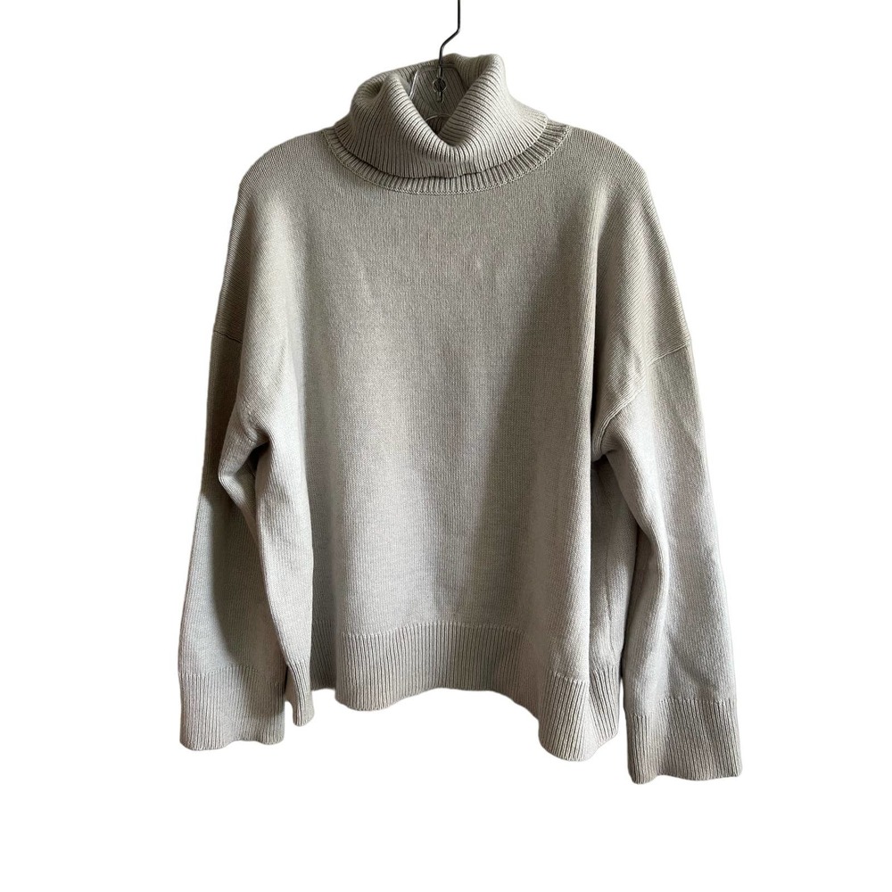 Co Essentials Wool Cashmere Turtleneck Sweater Sz M